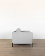 Load image into Gallery viewer, Morrison Metal Base Leather Chair