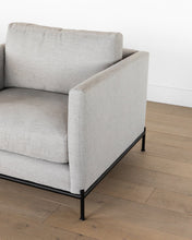 Load image into Gallery viewer, Morrison Metal Base Leather Chair
