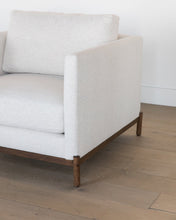 Load image into Gallery viewer, Morrison Wood Base Leather Chair