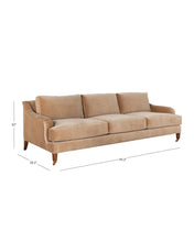 Load image into Gallery viewer, Lucille English Roll Arm Sofa
