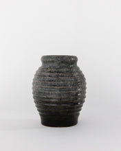 Load image into Gallery viewer, Aged Charcoal Barred Jar
