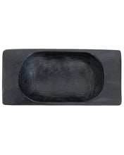 Load image into Gallery viewer, Black Vintage Dough Bowl
