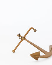 Load image into Gallery viewer, Brass Anchor Paperweight
