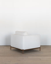 Load image into Gallery viewer, Morrison Wood Base Leather Chair
